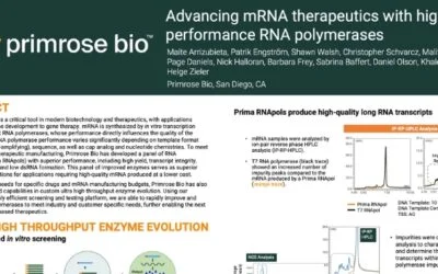 Presented at TIDES USA 2025: Advancing mRNA therapeutics with high performance RNA polymerases