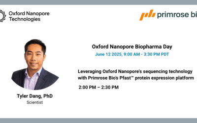Primrose Bio Presents at Oxford Nanopore Biopharma Day