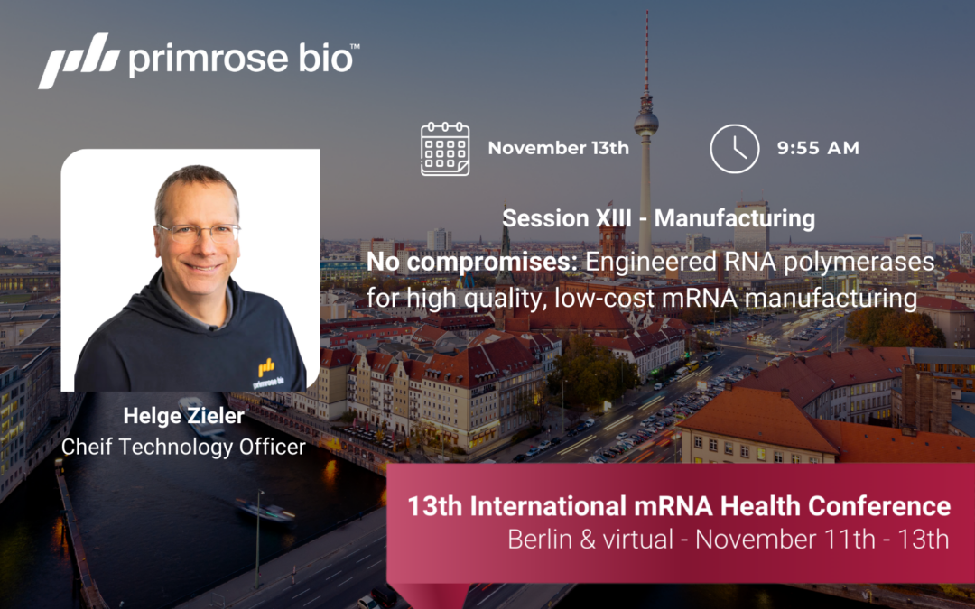 13th International mRNA Health Conference: Innovation on Display in Berlin