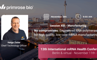 Primrose Bio at the 13th International mRNA Health Conference: Innovation on Display in Berlin