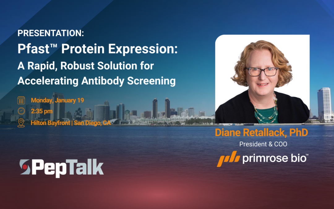 PepTalk: The Protein Science and Production Week 2026