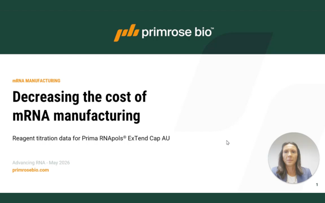 Strategies To Reduce mRNA Manufacturing Costs